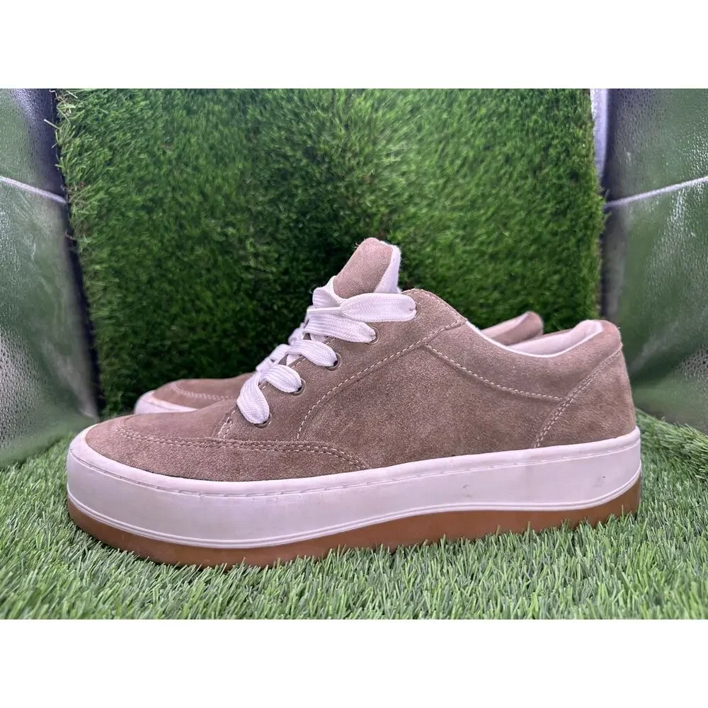 Cross Colour Athletic Sneaker Shoes Mens 13 Brown Suede Skateboarding Streetwear